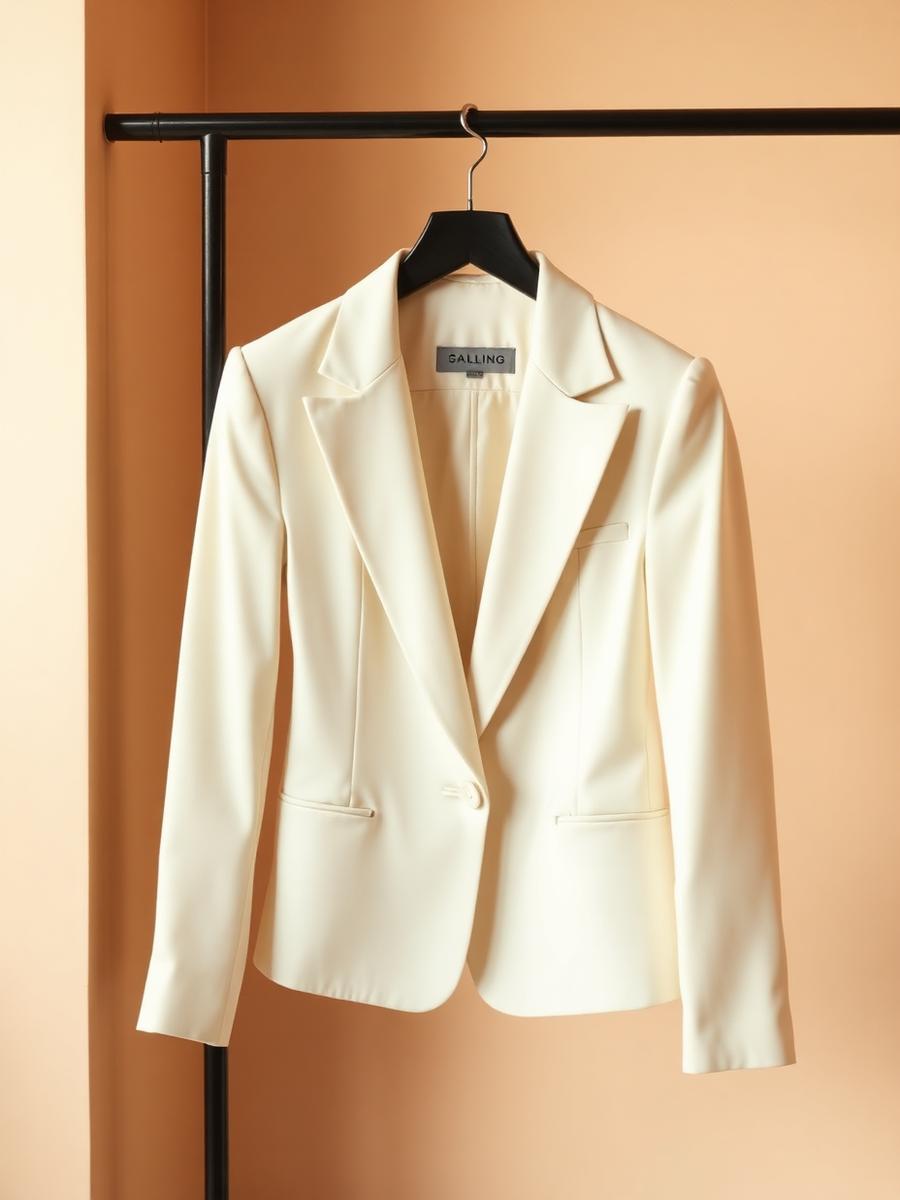 Blazer Alfaiataria Off-white na cor Off-white
